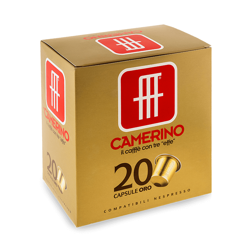 Camerino ORO Nespresso Capsules
