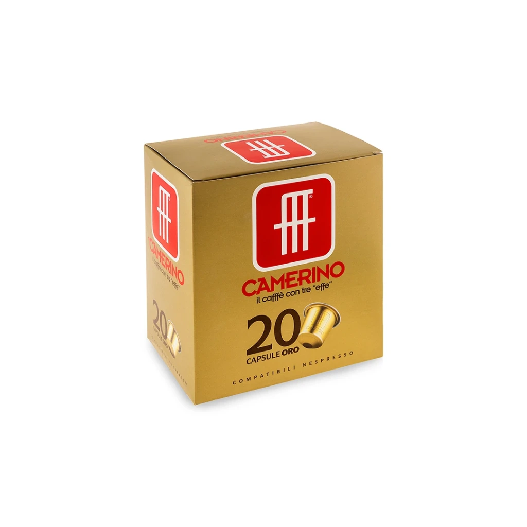 Camerino Oro Capsules 20-  Nespresso® Compatible